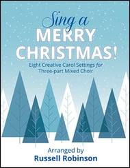 Sing a Merry Christmas! Three-Part Mixed Reproducible Book cover Thumbnail